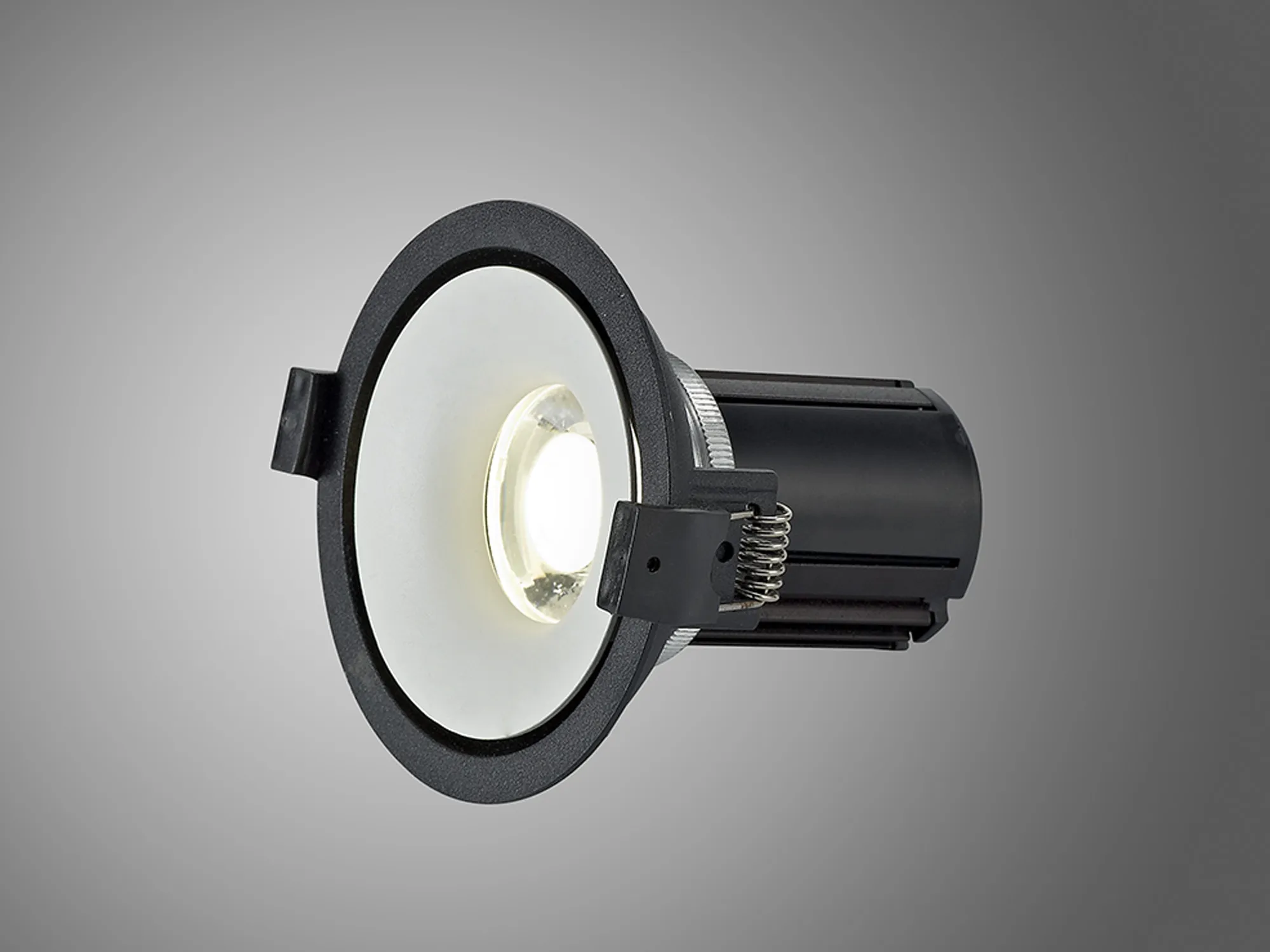 Bolor 10 Tridonic Powered 10W 4000K 810lm 36° CRI>90 LED Engine Black/White Fixed Recessed Spotlight, IP20 DM201053  Dlux Bolor 10